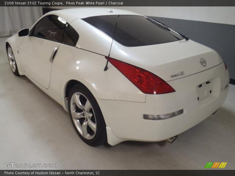 Pikes Peak White Pearl / Charcoal 2008 Nissan 350Z Touring Coupe