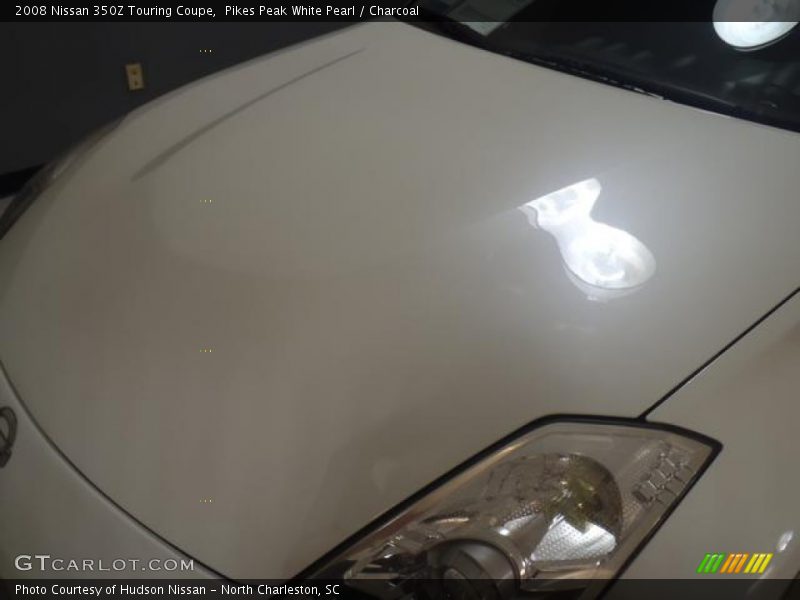 Pikes Peak White Pearl / Charcoal 2008 Nissan 350Z Touring Coupe