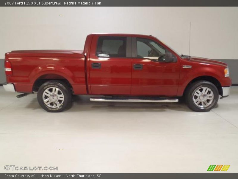 Redfire Metallic / Tan 2007 Ford F150 XLT SuperCrew