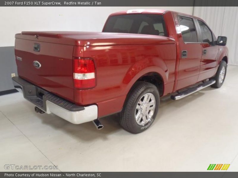 Redfire Metallic / Tan 2007 Ford F150 XLT SuperCrew