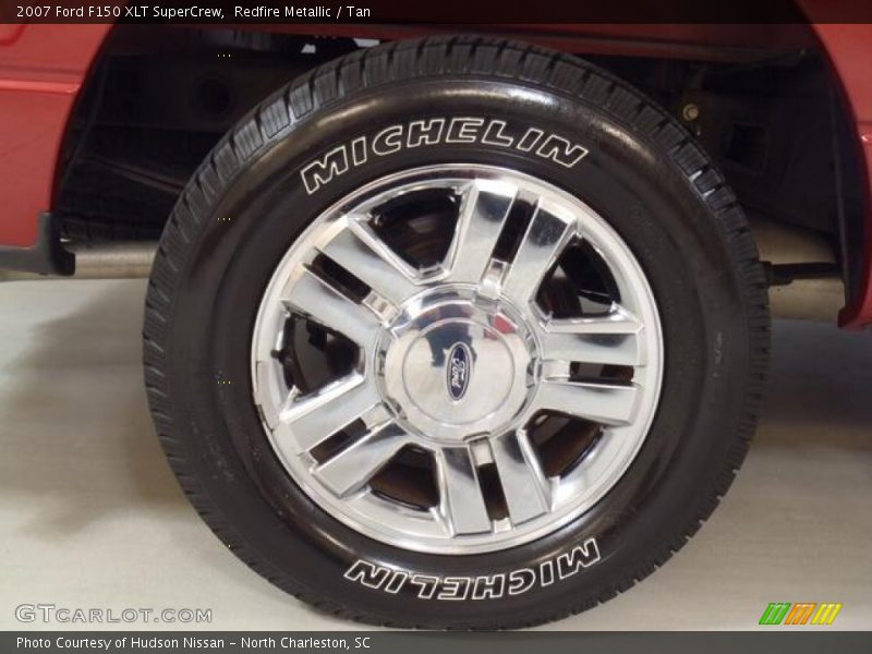 Redfire Metallic / Tan 2007 Ford F150 XLT SuperCrew