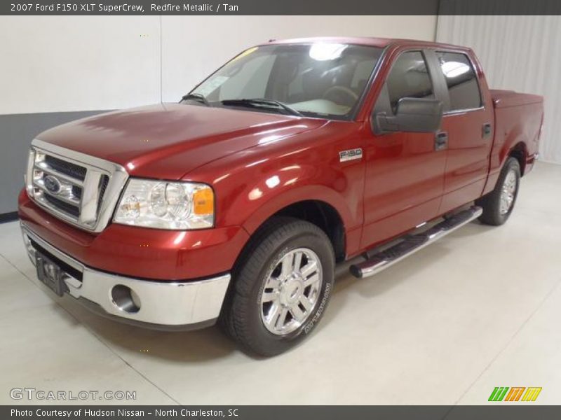 Redfire Metallic / Tan 2007 Ford F150 XLT SuperCrew