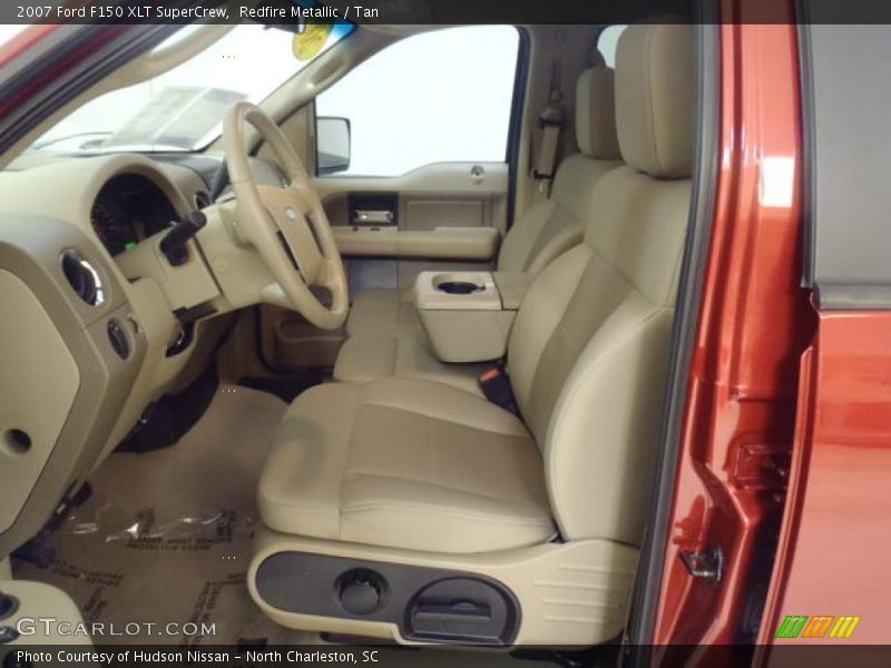 Redfire Metallic / Tan 2007 Ford F150 XLT SuperCrew