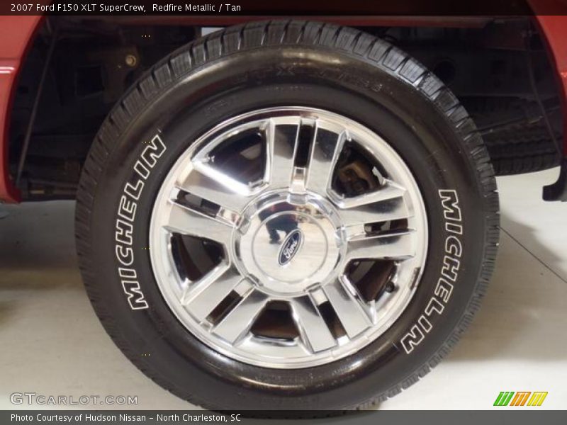 Redfire Metallic / Tan 2007 Ford F150 XLT SuperCrew