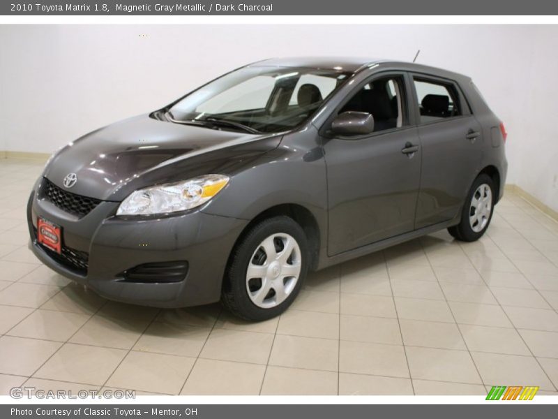 Magnetic Gray Metallic / Dark Charcoal 2010 Toyota Matrix 1.8