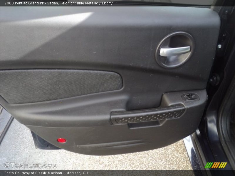 Midnight Blue Metallic / Ebony 2008 Pontiac Grand Prix Sedan