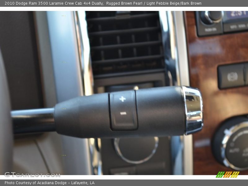 Rugged Brown Pearl / Light Pebble Beige/Bark Brown 2010 Dodge Ram 3500 Laramie Crew Cab 4x4 Dually