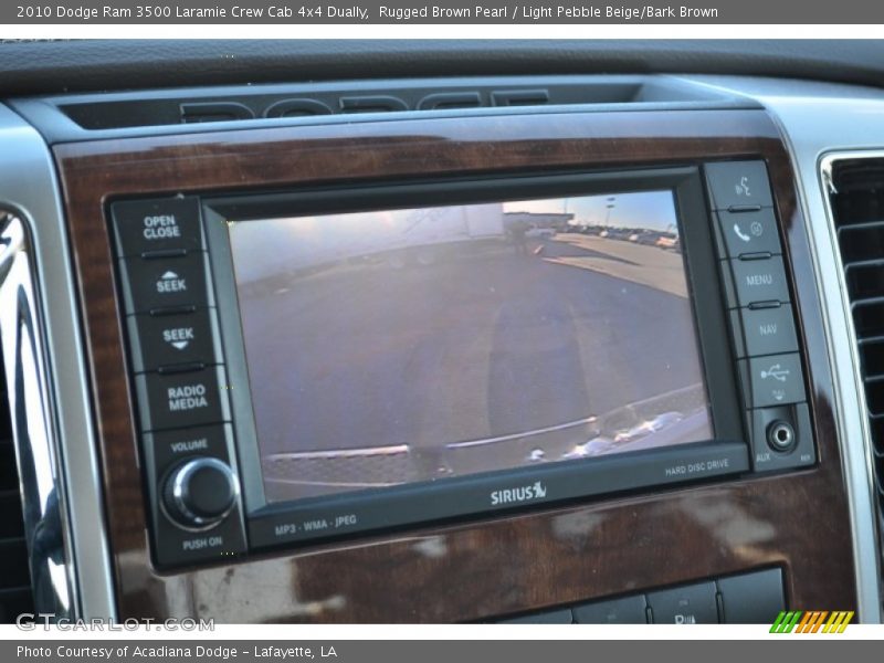 Rugged Brown Pearl / Light Pebble Beige/Bark Brown 2010 Dodge Ram 3500 Laramie Crew Cab 4x4 Dually