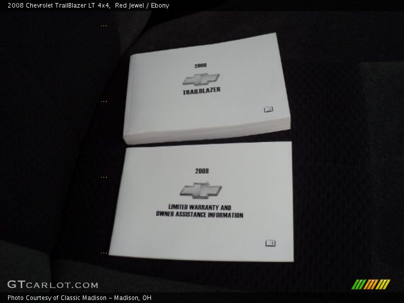 Red Jewel / Ebony 2008 Chevrolet TrailBlazer LT 4x4