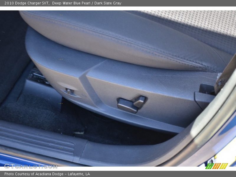 Deep Water Blue Pearl / Dark Slate Gray 2010 Dodge Charger SXT