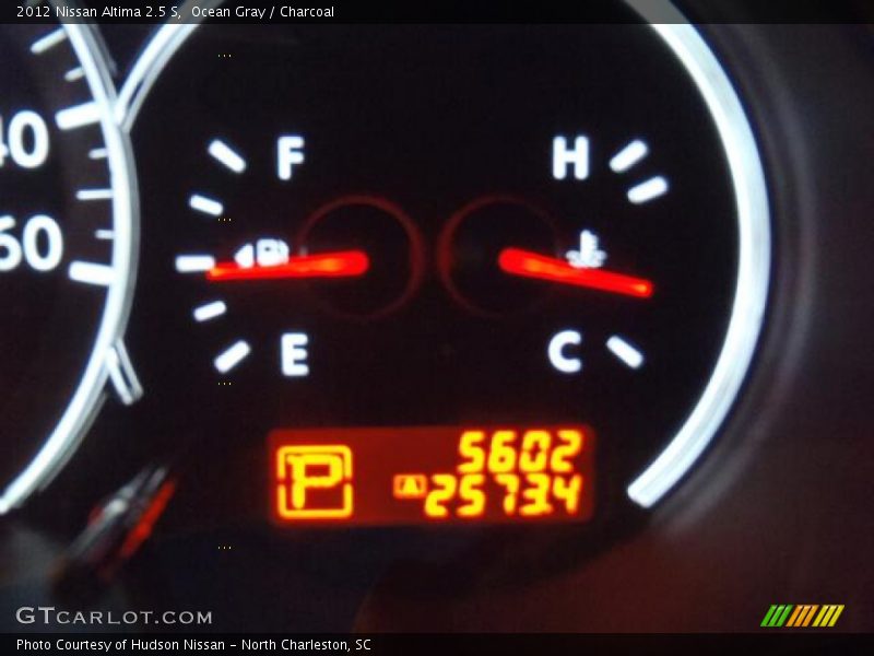 Ocean Gray / Charcoal 2012 Nissan Altima 2.5 S