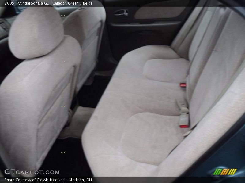 Celadon Green / Beige 2005 Hyundai Sonata GL