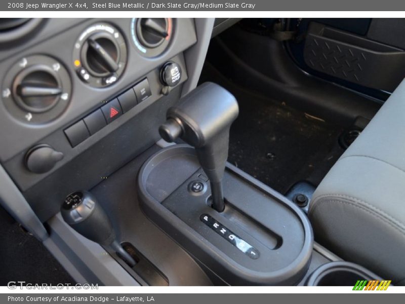 Steel Blue Metallic / Dark Slate Gray/Medium Slate Gray 2008 Jeep Wrangler X 4x4