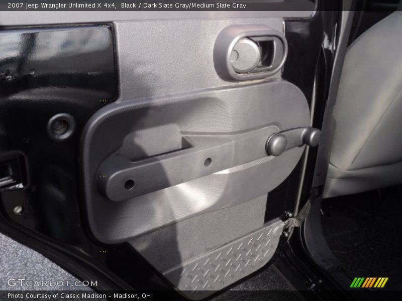 Black / Dark Slate Gray/Medium Slate Gray 2007 Jeep Wrangler Unlimited X 4x4