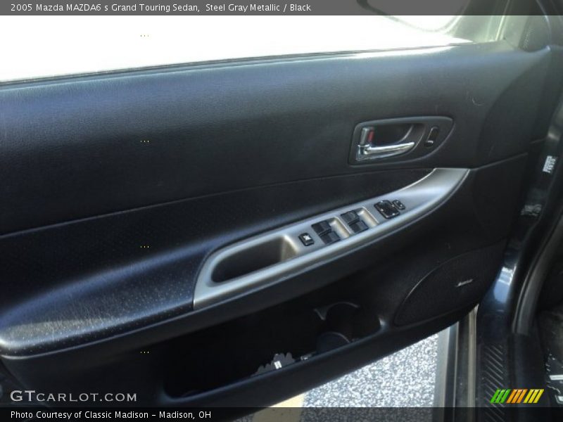 Steel Gray Metallic / Black 2005 Mazda MAZDA6 s Grand Touring Sedan