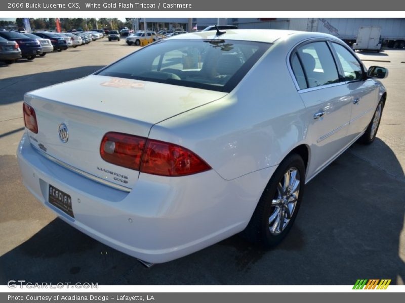 White Gold Flash Tricoat / Cashmere 2006 Buick Lucerne CXS