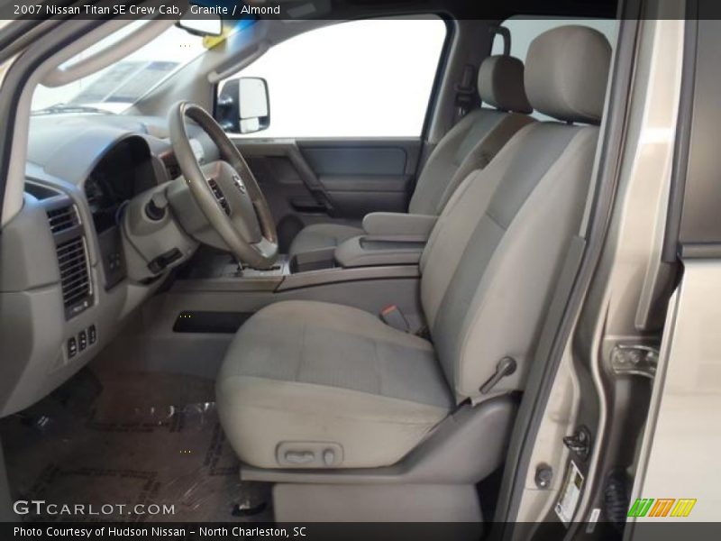  2007 Titan SE Crew Cab Almond Interior
