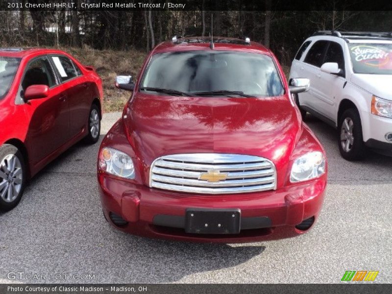 Crystal Red Metallic Tintcoat / Ebony 2011 Chevrolet HHR LT