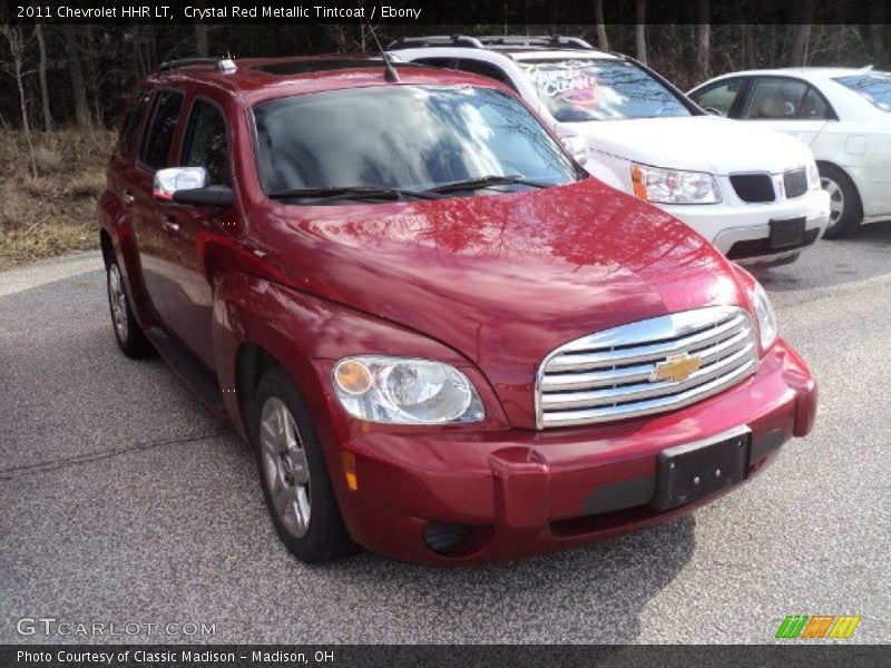 Crystal Red Metallic Tintcoat / Ebony 2011 Chevrolet HHR LT