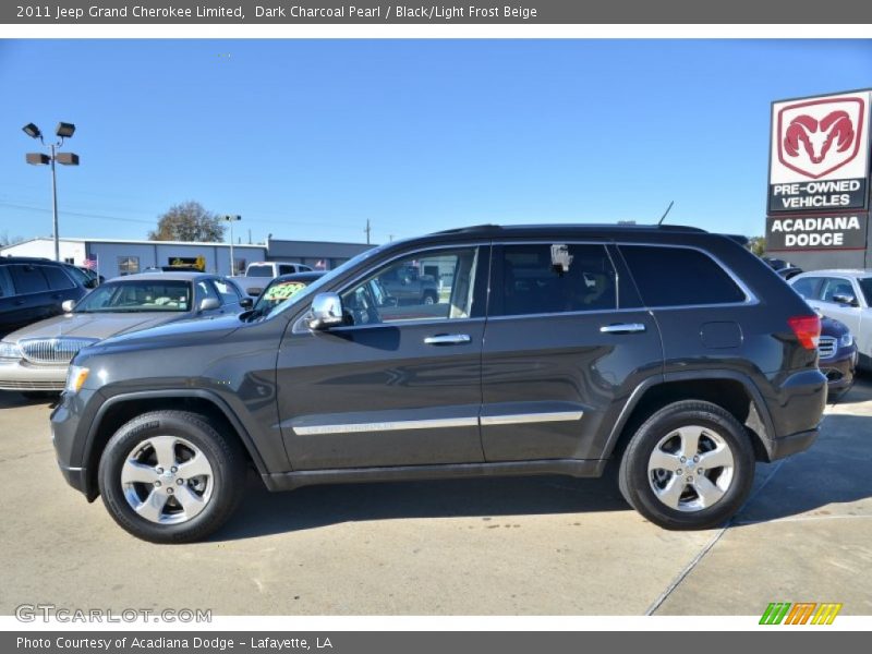 Dark Charcoal Pearl / Black/Light Frost Beige 2011 Jeep Grand Cherokee Limited