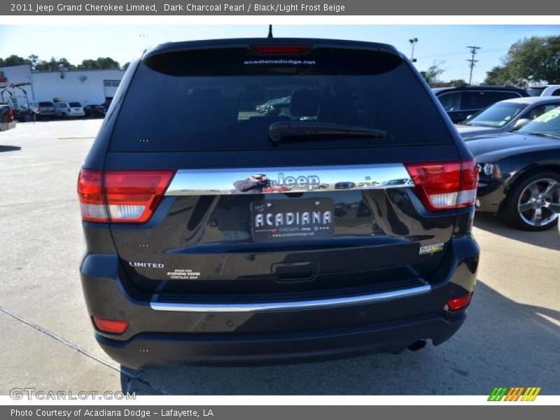 Dark Charcoal Pearl / Black/Light Frost Beige 2011 Jeep Grand Cherokee Limited