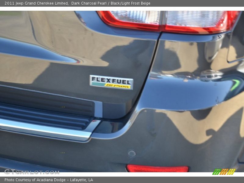 Dark Charcoal Pearl / Black/Light Frost Beige 2011 Jeep Grand Cherokee Limited
