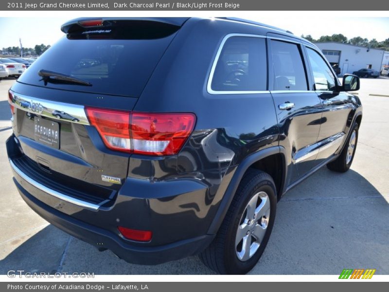Dark Charcoal Pearl / Black/Light Frost Beige 2011 Jeep Grand Cherokee Limited