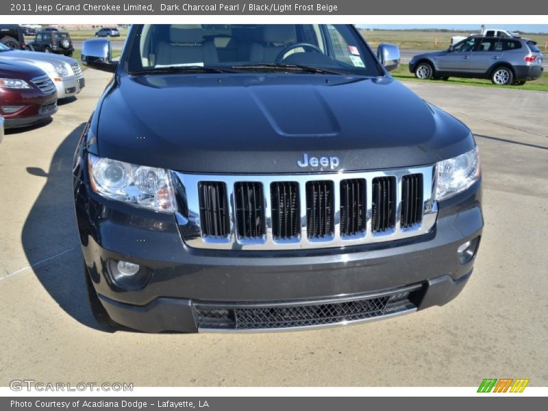 Dark Charcoal Pearl / Black/Light Frost Beige 2011 Jeep Grand Cherokee Limited