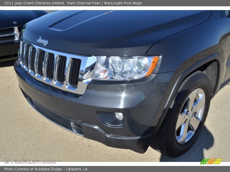 Dark Charcoal Pearl / Black/Light Frost Beige 2011 Jeep Grand Cherokee Limited