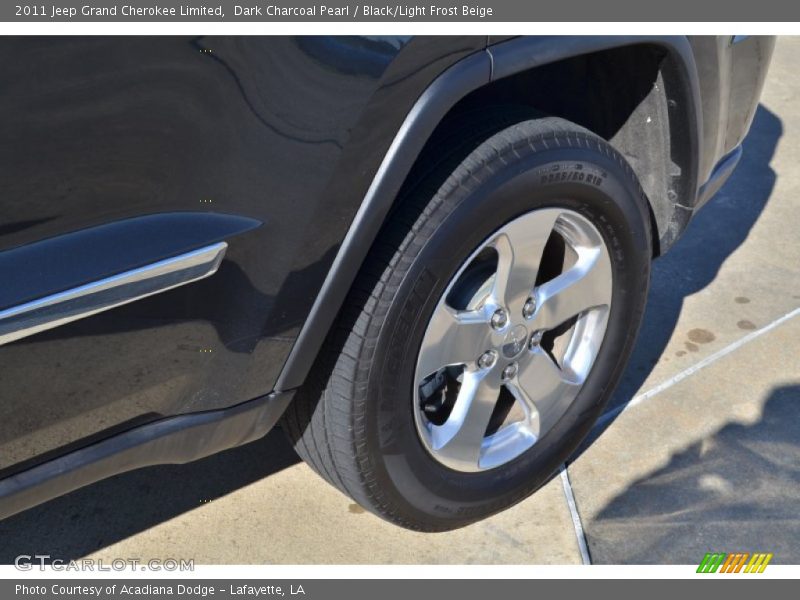Dark Charcoal Pearl / Black/Light Frost Beige 2011 Jeep Grand Cherokee Limited