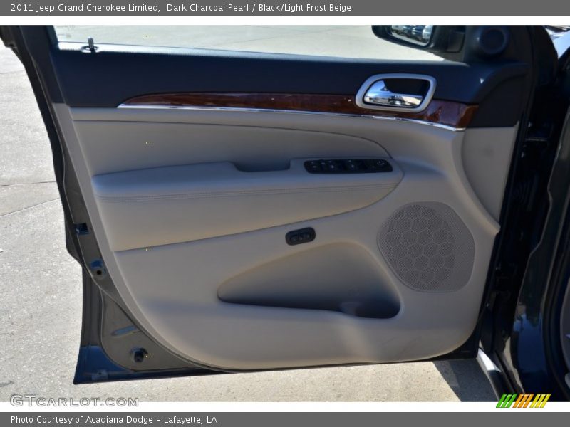 Dark Charcoal Pearl / Black/Light Frost Beige 2011 Jeep Grand Cherokee Limited