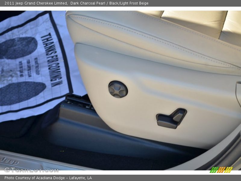 Dark Charcoal Pearl / Black/Light Frost Beige 2011 Jeep Grand Cherokee Limited