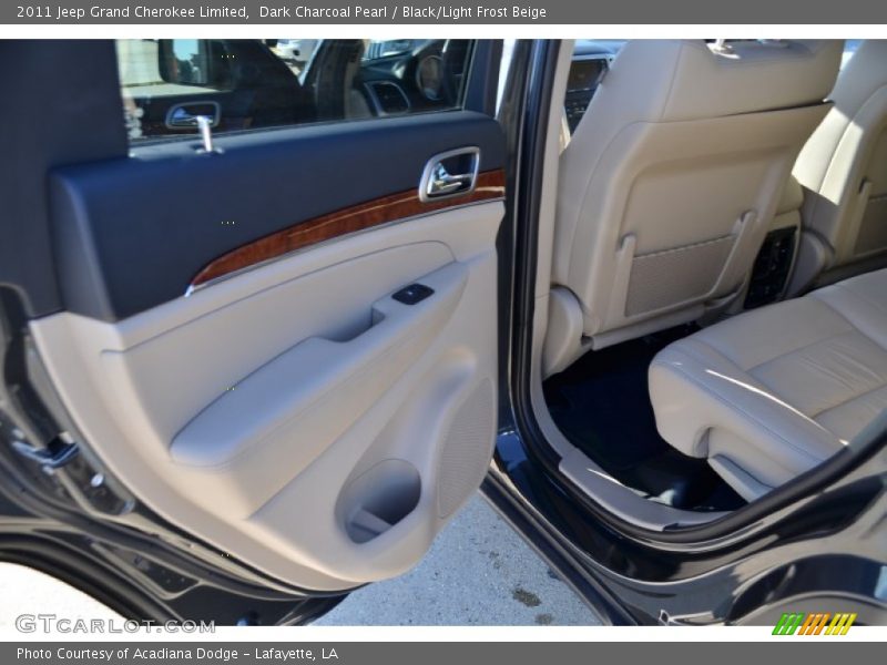 Dark Charcoal Pearl / Black/Light Frost Beige 2011 Jeep Grand Cherokee Limited