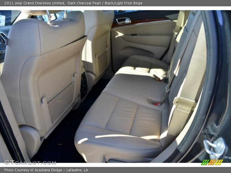 Dark Charcoal Pearl / Black/Light Frost Beige 2011 Jeep Grand Cherokee Limited