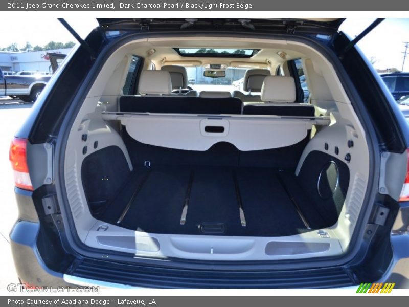 Dark Charcoal Pearl / Black/Light Frost Beige 2011 Jeep Grand Cherokee Limited