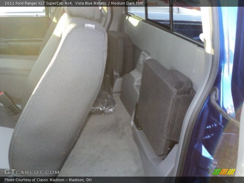 Vista Blue Metallic / Medium Dark Flint 2011 Ford Ranger XLT SuperCab 4x4