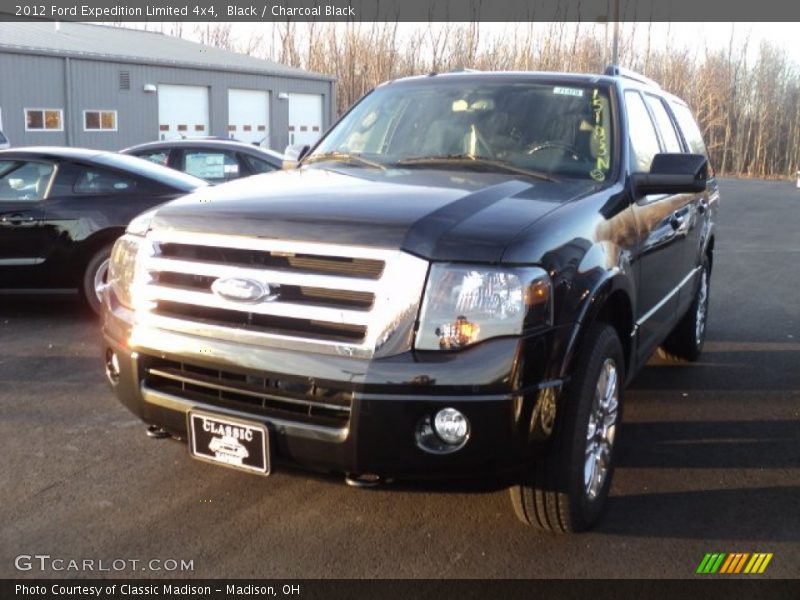 Black / Charcoal Black 2012 Ford Expedition Limited 4x4