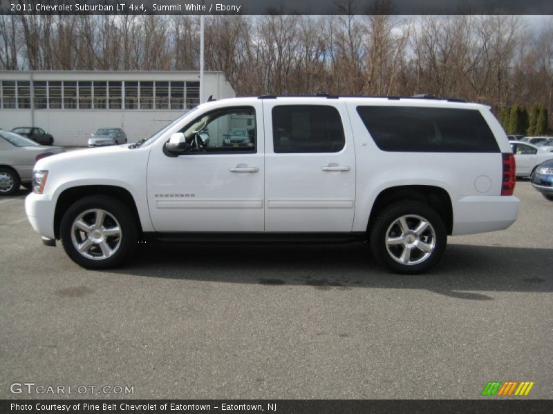 Summit White / Ebony 2011 Chevrolet Suburban LT 4x4