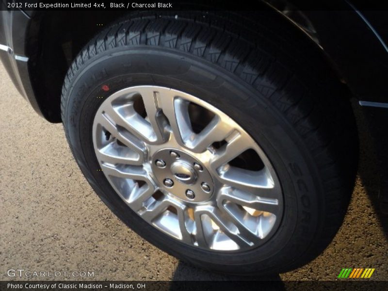 Black / Charcoal Black 2012 Ford Expedition Limited 4x4