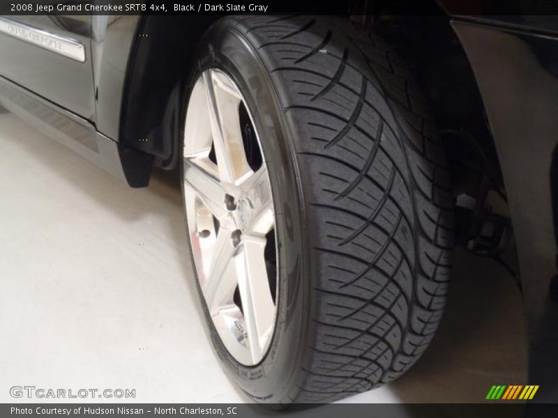 Black / Dark Slate Gray 2008 Jeep Grand Cherokee SRT8 4x4