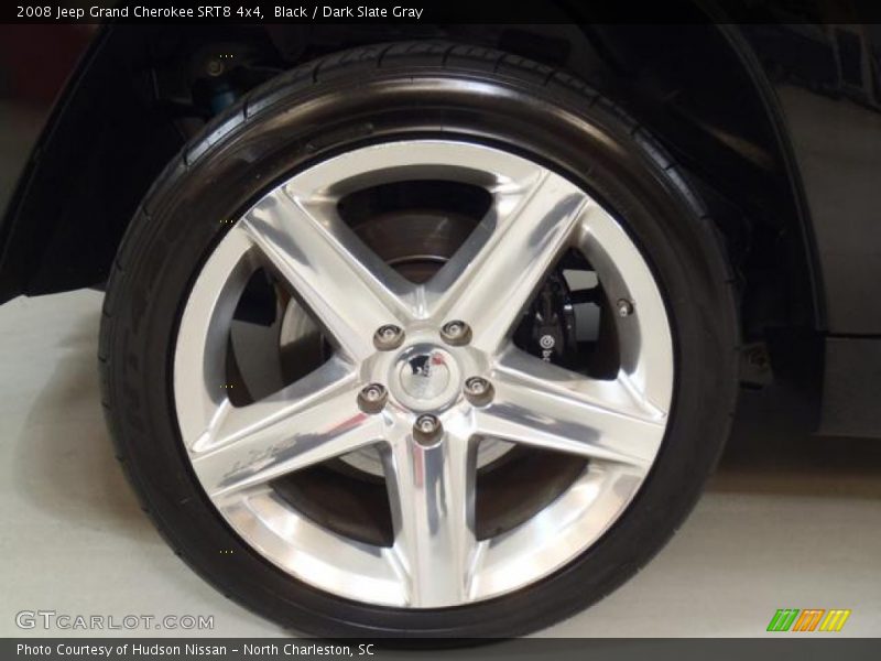 Black / Dark Slate Gray 2008 Jeep Grand Cherokee SRT8 4x4