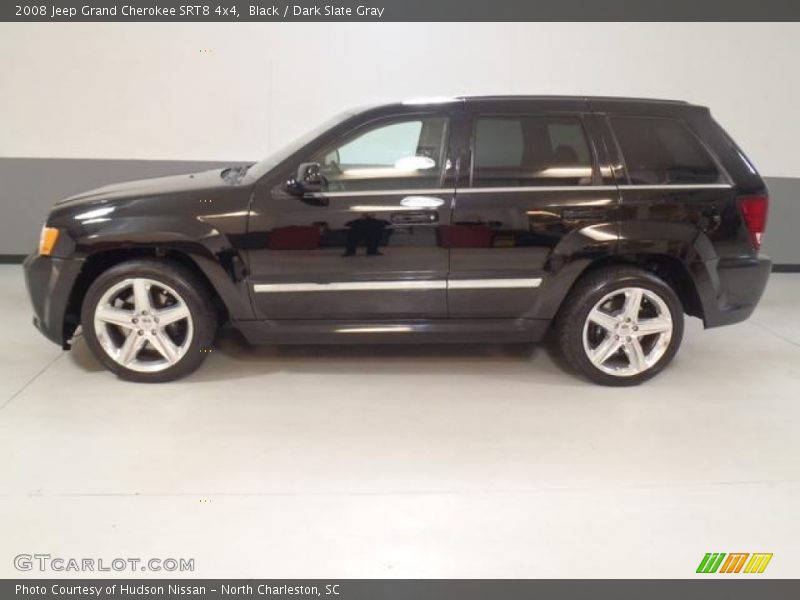Black / Dark Slate Gray 2008 Jeep Grand Cherokee SRT8 4x4
