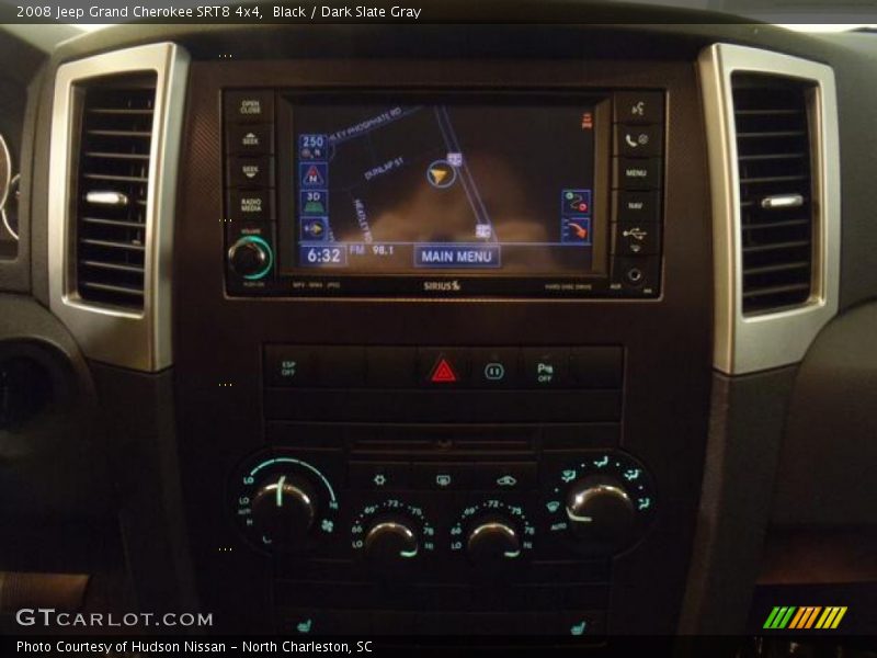 Black / Dark Slate Gray 2008 Jeep Grand Cherokee SRT8 4x4