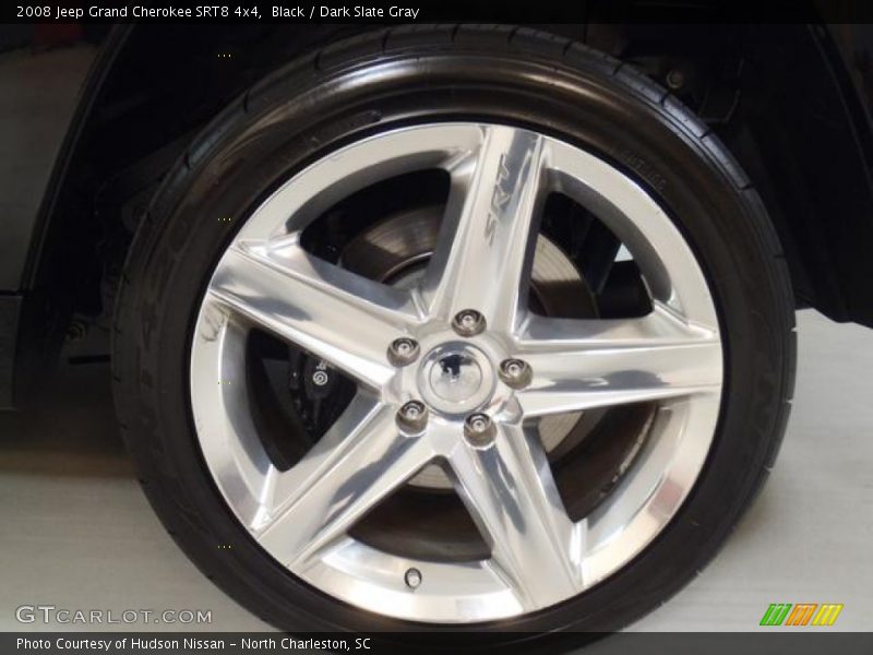 Black / Dark Slate Gray 2008 Jeep Grand Cherokee SRT8 4x4