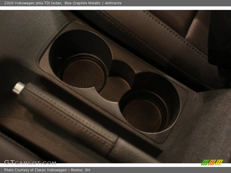 Blue Graphite Metallic / Anthracite 2009 Volkswagen Jetta TDI Sedan