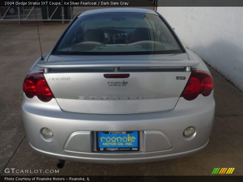 Ice Silver Pearlcoat / Dark Slate Gray 2004 Dodge Stratus SXT Coupe