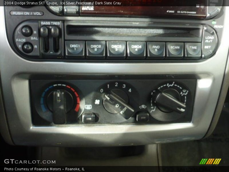 Ice Silver Pearlcoat / Dark Slate Gray 2004 Dodge Stratus SXT Coupe