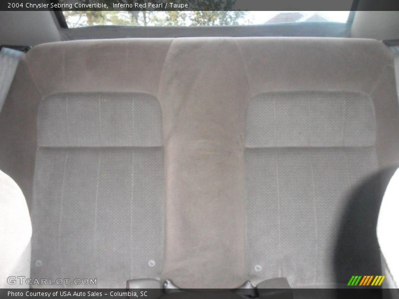 Inferno Red Pearl / Taupe 2004 Chrysler Sebring Convertible