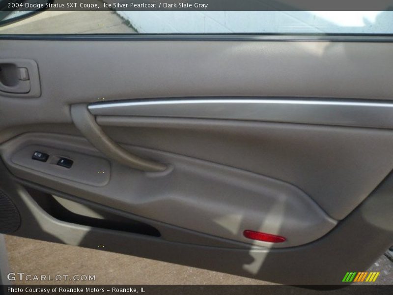 Ice Silver Pearlcoat / Dark Slate Gray 2004 Dodge Stratus SXT Coupe