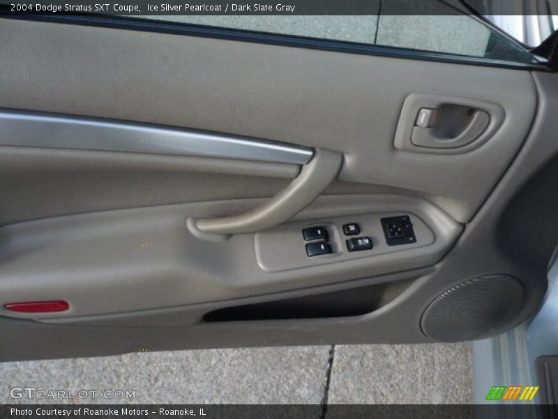 Ice Silver Pearlcoat / Dark Slate Gray 2004 Dodge Stratus SXT Coupe